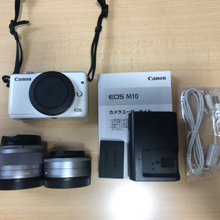 Canon EOS M10 Wレンズキット WH