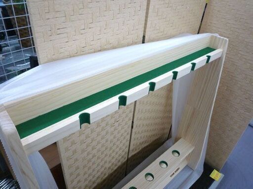 未使用 WOOD WORKS ６本ロッドスタンド ロッドホルダー ナチュラル 釣竿収納 札幌市手稲区