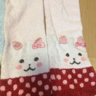【値下げ】モコモコレギンス あったか かわいい 動物柄の画像