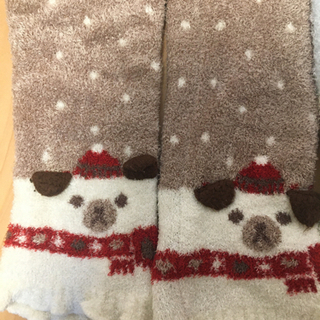 【値下げ】モコモコレギンス あったか かわいい 動物柄の画像