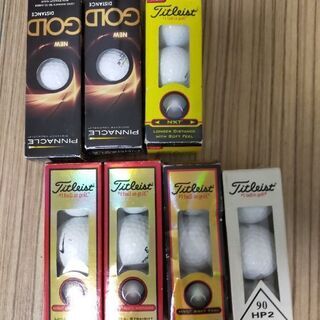 ゴルフボール　新品使用品