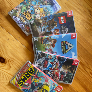 Switch ゲームソフト まとめ売り 5本 Switch ゲームソフトまとめて5本！