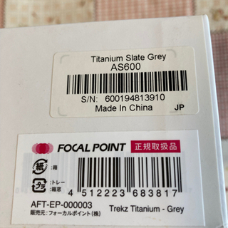 aftershokz titanium 骨伝導ワイヤレス イヤホンの画像