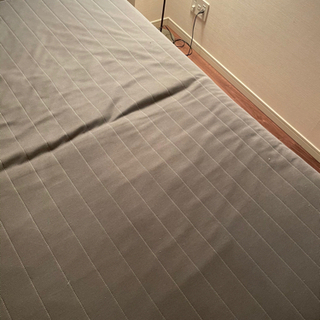 【10/7処分】ニトリ　セミダブルベッド　足伸長済みの画像