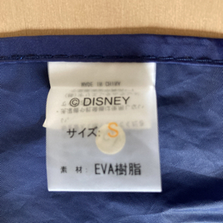 値下げしました★ディズニー　レインポンチョSサイズの画像