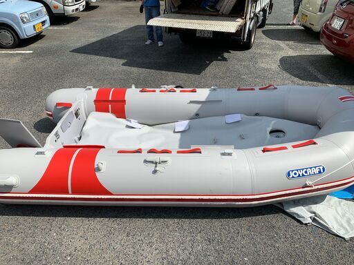★来店限定★　□ジョイクラフト 5人乗り　スーパーリッジドフレックス　 JES-336　ボート　ホンダ　2馬力船外機　BF2DH SCHJ　セット