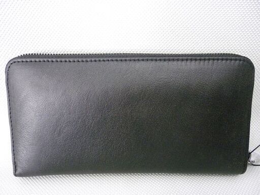 ☆未使用品 DIESEL 長財布 メンズ ラウンドファスナー たっぷり収納 カードスロット 男性向け カウレザー 24ZIP ディーゼル 黒 ウォレット ブラック 牛革 札幌 北20条店