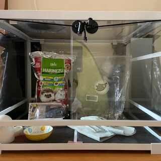 小動物用の飼育ケージ、その他セット