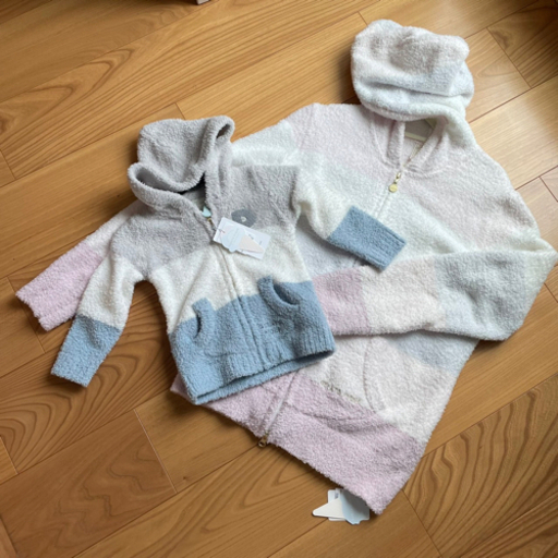 ジェラートピケ　GELATO PIQUE 親子パーカーセット　新品タグ付き