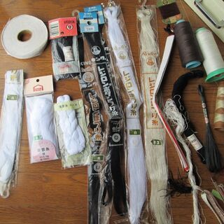 裁縫糸、ミシン糸他
