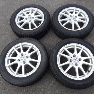 【恵庭】175/65R15VRX+アルミホイール4本セット　スタッドレス中古