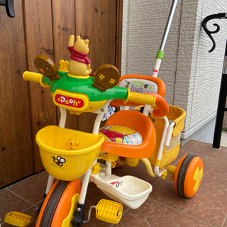おしゃべりカーゴ三輪車 くまのプーさん