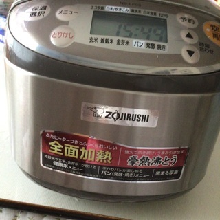 象印　マイコン炊飯ジャー　2013年製の画像