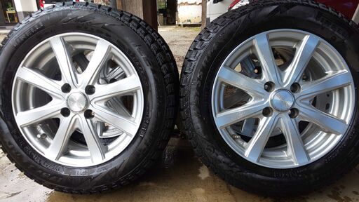 値下げ! スタッドレス＆ホイール バリ山《175-65-14 5.5J》