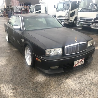 H13日産プレジデント　ソブリン202黒全塗装中の画像