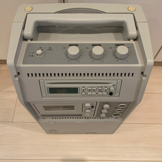 TOA ワイヤレスアンプ CDカセット付 の画像