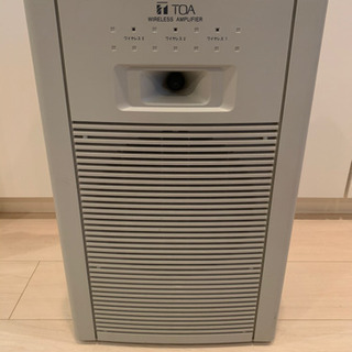 TOA ワイヤレスアンプ CDカセット付 の画像