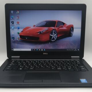 DELLノートパソコン i7（中古）、8GBのメモリ、SSD128GB