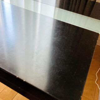 こたつにもなるお洒落ローテーブル 75cm×75cm, 高さ40cm-の画像