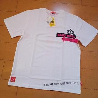 矢印Ｔシャツ白ＬベビードールBABYDOLLベビドの画像