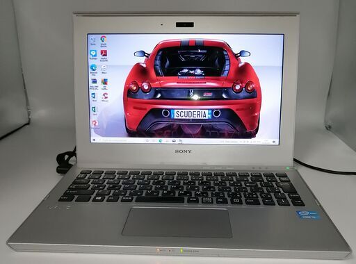 ノートパソコンソニーi5（中古）、8GBのメモリ、128GB SSD.