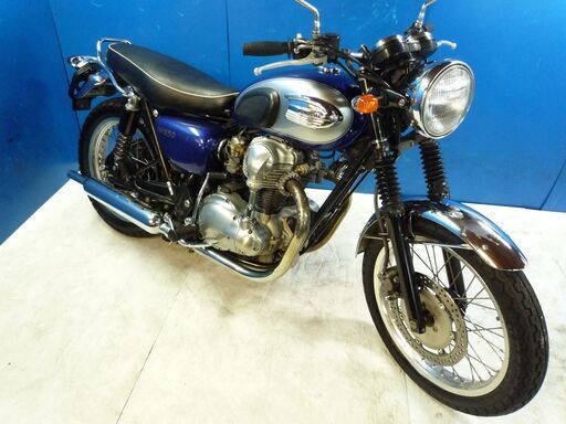 KAWASAKI W650 銀/青 車検残R4/6月 名変で乗れます 決算大売り出し価格 諸経費０円 始動確認済み 即納車有り 激安 横浜 都筑 P-Yard