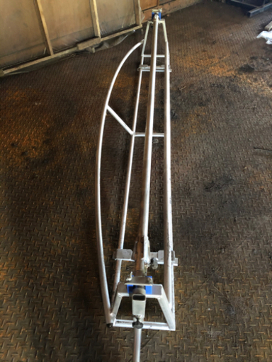 ビニール巻き取り機　マルチ