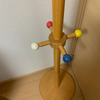 決まりました ポールハンガーの画像