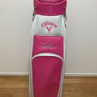 キャラウェイ　中古のレディース軽量ゴルフバッグの画像