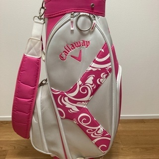 キャラウェイ　中古のレディース軽量ゴルフバッグの画像