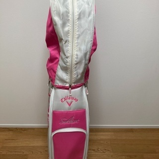 キャラウェイ　中古のレディース軽量ゴルフバッグの画像