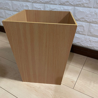 【値下げ】ニトリダストボックス　ナチュラルの画像