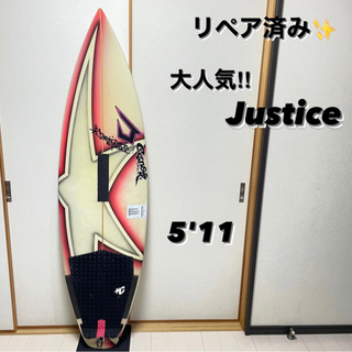 【大人気‼︎】Justice サーフボード　ショートボード　5'11