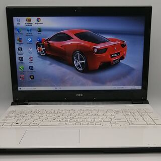 Necノートパソコン i3（中古）、4GBのメモリ、SSD240GB