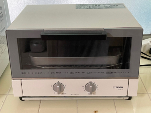 タイガー　オーブントースター  KAM-H130(W)ホワイト