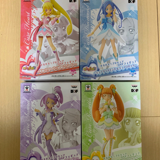 ドキドキプリキュア　DXFフィギュア　4体セット　キュアハート　...