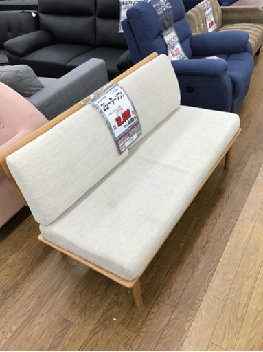 KI-151【ご来店頂ける方限定】ニトリ　オークエスト　2シーターソファ