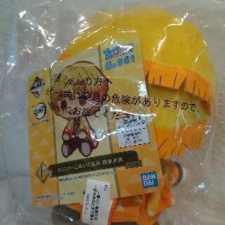 【新品未使用】鬼滅の刃　一番くじ　折れぬ心と刃で進め　F賞　ちょこのっこぬいぐるみ　我妻善逸　かまぼこ隊 　ぬいぐるみの画像
