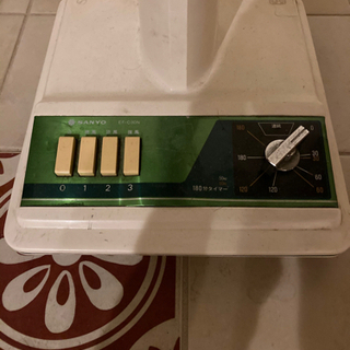 レトロ扇風機サンヨーの画像