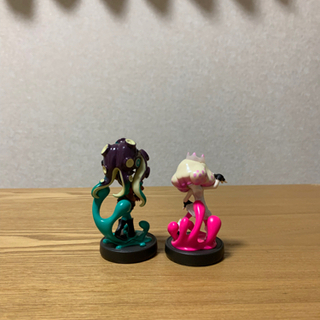 amiibo スプラトゥーン　テンタクルズ2体の画像