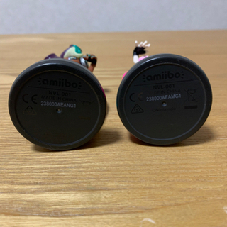 amiibo スプラトゥーン　テンタクルズ2体の画像