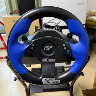 【ジャンク】PS2 スパルコ レーシングコックピット GT3の画像