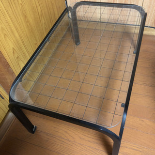 ガラス　テーブル
