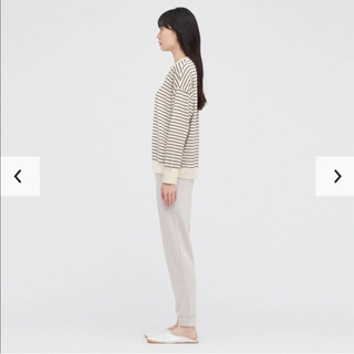 【新品未使用！】 ウルトラストレッチセット スウェット UNIQLO ボーダーの画像