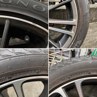 86／BRZ前期型純正17インチホイールタイヤ付の画像