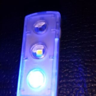 夜間の散歩等の安全警告グッズ(無料)の画像