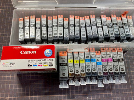 Canon純正プリンターインク(新品)  値下げ4000円！(新品総額35,000円)