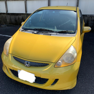 ホンダ フィット FIT CBA-GD3 1.5L 黄色 イエロー