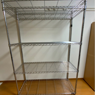 「無料」スチールラック　取引中の画像