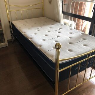 シングルベッド シングルマット セット ニトリ デュアルポケット...